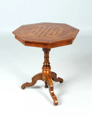 Tavolo da scacchi antico Sorrento