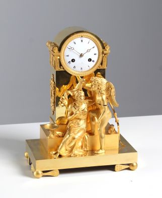 Horloge antique en bronze