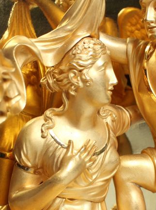 La montre française en bronze