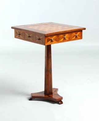 Antique chess table