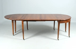 large antique dining table