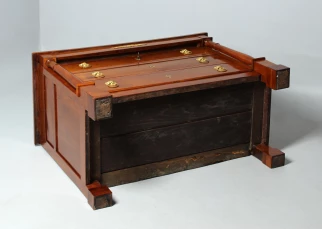 Underside cherry chest of drawers