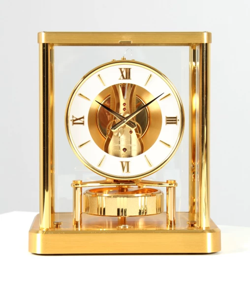 Jaeger LeCoultre, Atmos Classic, Kaliber 540, Baujahr 1985 - Schweiz
Messing vergoldet
Baujahr 1985