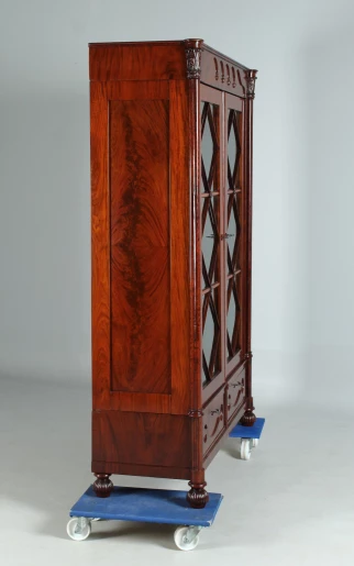 Mahogany bookcase