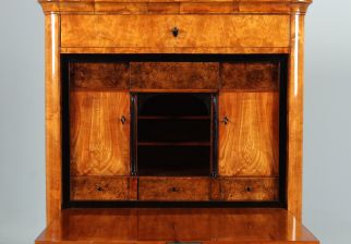 Secrétaire Biedermeier cerise