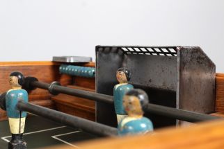 Vintage foosball table