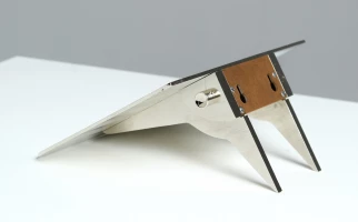 Console murale Atmos Horloge