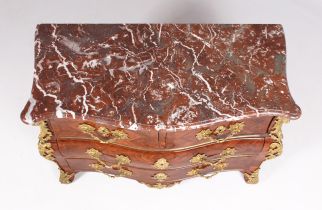 Red marble top