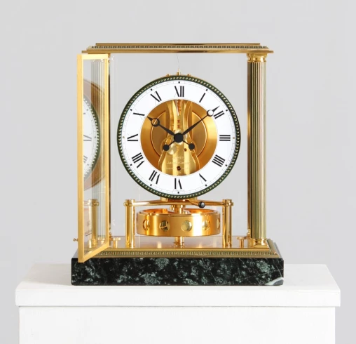 Jaeger LeCoultre - Atmos Uhr, Vendome, Baujahr 1994, mit Papieren - Schweiz
Messing, Marmor, Glas
Baujahr 1994