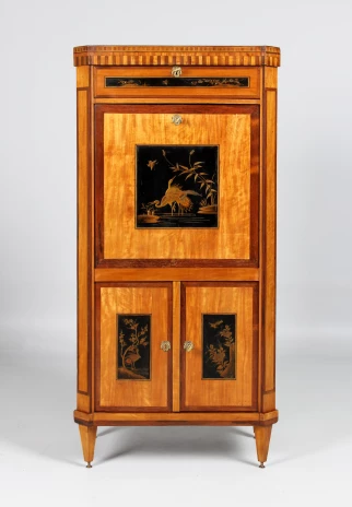 Chinoiserie secretary