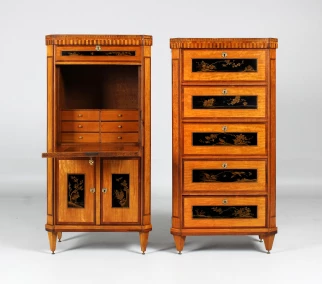 Coppia di mobili del XIX secolo