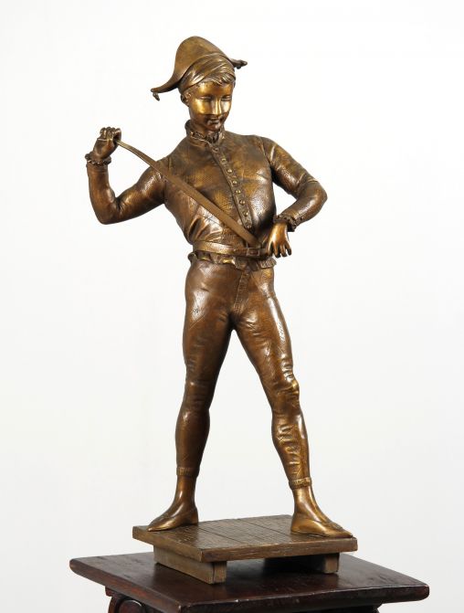 Scultura in bronzo - L'Arlecchino - Paul Dubois 1827-1905 - Francia
bronzo
1880 circa