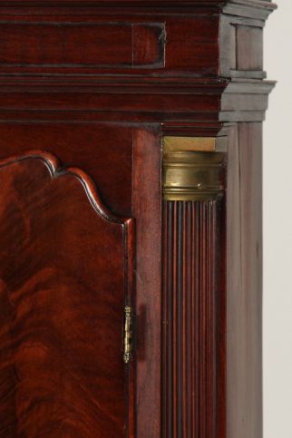 Mahogany grandfather clock