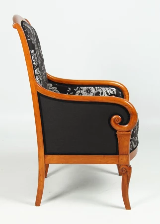 Chaise avec accoudoirs 19ème siècle
