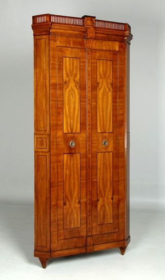 Louis XVI corner cabinet