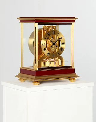 <p>Switzerland<br />
Gold-plated and lacquered brass<br />
Year of manufacture 1980</p>