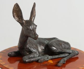 Chevreuil de bronze