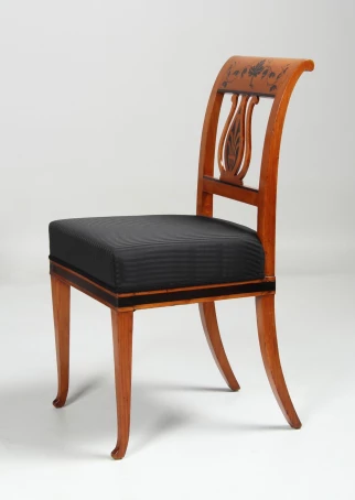 Biedermeier chairs set of six
