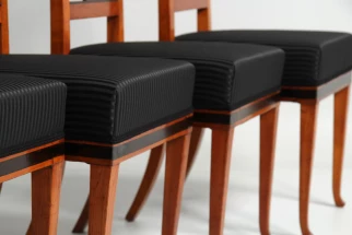 Six antique chairs