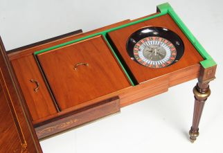 Table de roulette antique