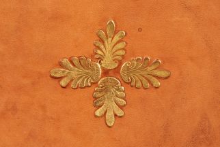 Surface de travail en cuir