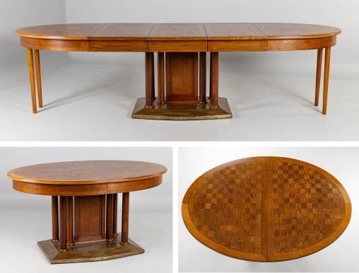 Tavolo da pranzo antico allungabile, Art Déco, De Coene, Belgio - Belgio
Quercia
1930s