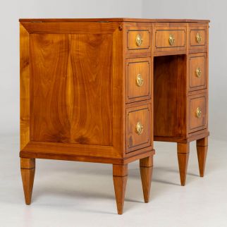Scrivania Biedermeier in ciliegio