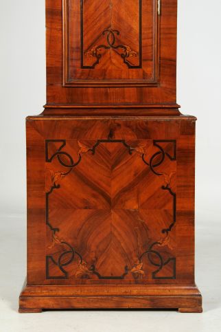 Horloge de parquet avec mouvement à rubans