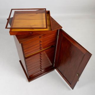 Tiroir avec couvercle en verre