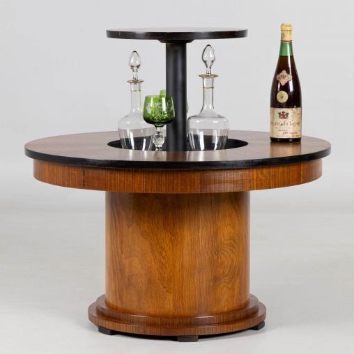 Table basse avec bar caché, table Gervasoni - Italie
Palissandre
années 1960