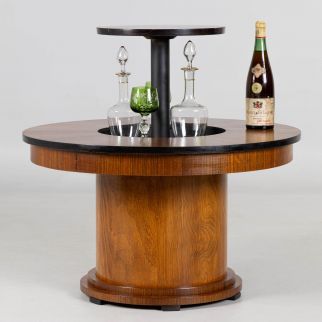Table avec compartiment bar