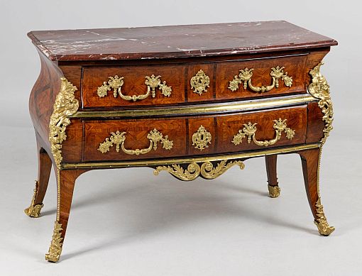 Antique chest of drawers, stamped Nicolas Bernard, Paris, 18th century - France
Kingwood
Mid 18th century