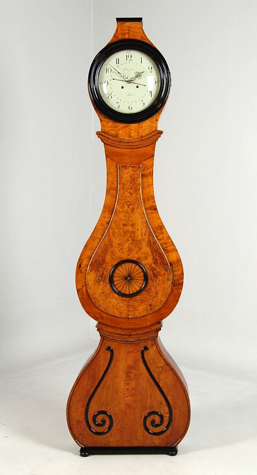 Antique Mora grandfather clock made of birch, Sweden around 1850 - Sweden
Birch tree
Mid 19th century