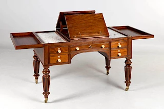 <p>England<br />
Mahogany<br />
early 19th century</p>