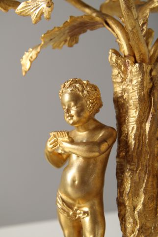 Flauto di Pan in bronzo
