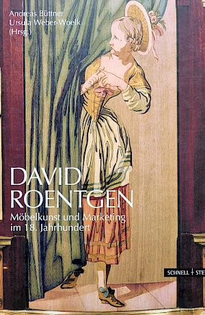 Volume accademico che accompagna la mostra per il 200° anniversario della morte di David Roentgen. Con contributi sullo sviluppo artistico, tecnico e imprenditoriale della manifattura Roentgen di Neuwied.