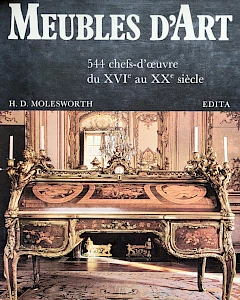 Libro specializzato in francese con particolare attenzione ai mobili del XVIII e XIX secolo.