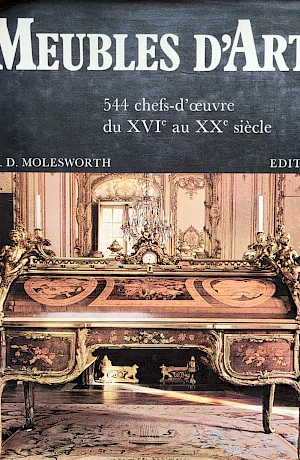 Libro specializzato in francese con particolare attenzione ai mobili del XVIII e XIX secolo.