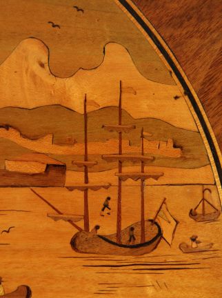 Segelschiff beim Manöver