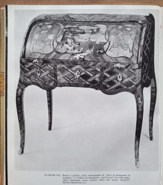 Antiker Sekretär, Strassbourg um 1760