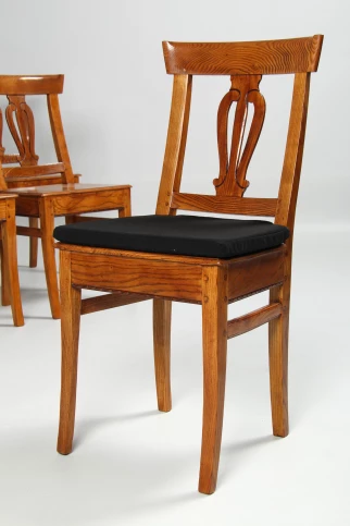 ten Biedermeier chairs