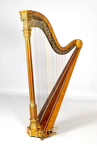 <p>London<br />
Wood, brass, stucco<br />
manufactured in 1897</p>