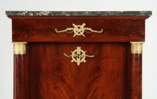 Fire-gilded bronze