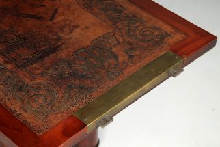 Leather surface secretary