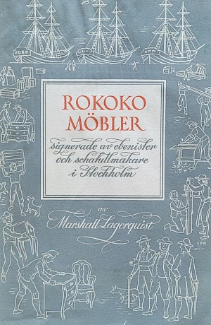 Lagerquist esamina la produzione di mobili rococò a Stoccolma tra il 1740 e il 1780, presenta i principali maestri come Georg Haupt e Gottlieb Iwersson e documenta per la prima volta in modo sistematico i timbri dei falegnami in Svezia