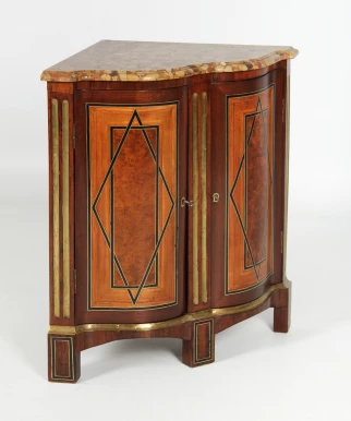Antique corner cabinet