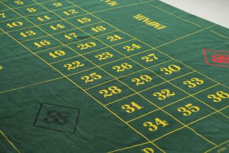 Roulette cloth