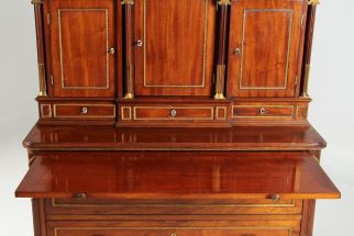 Antique collection cabinet