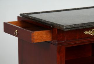 Tiroir chêne acajou