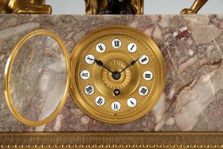 Cadran à cartouches émaillées